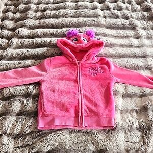 Abby sesame street zip up hoodie
